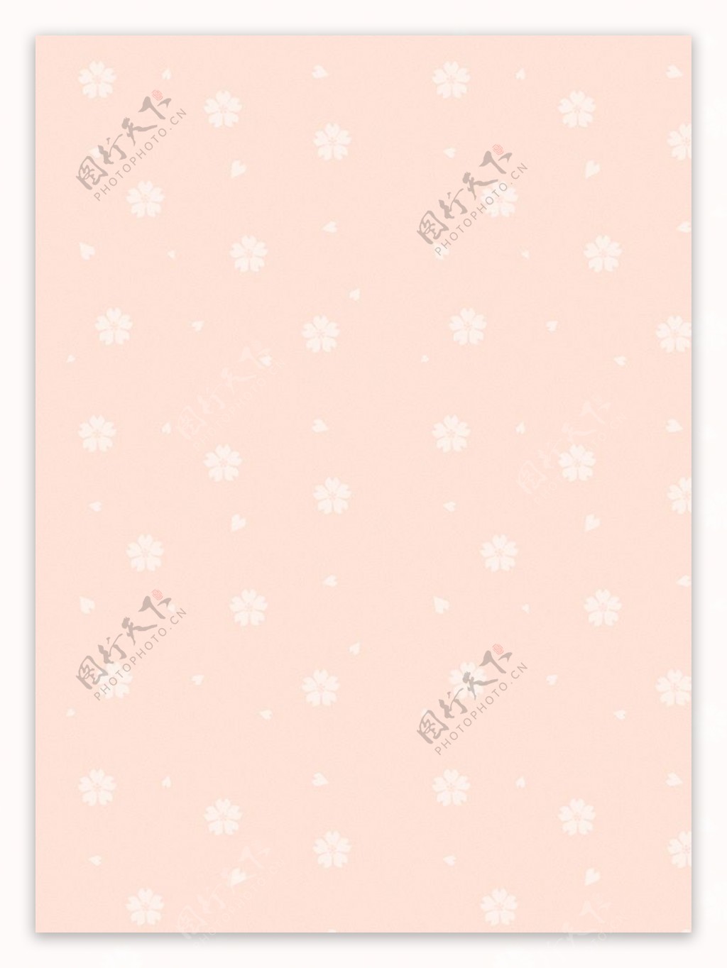 粉色花朵图案背景
