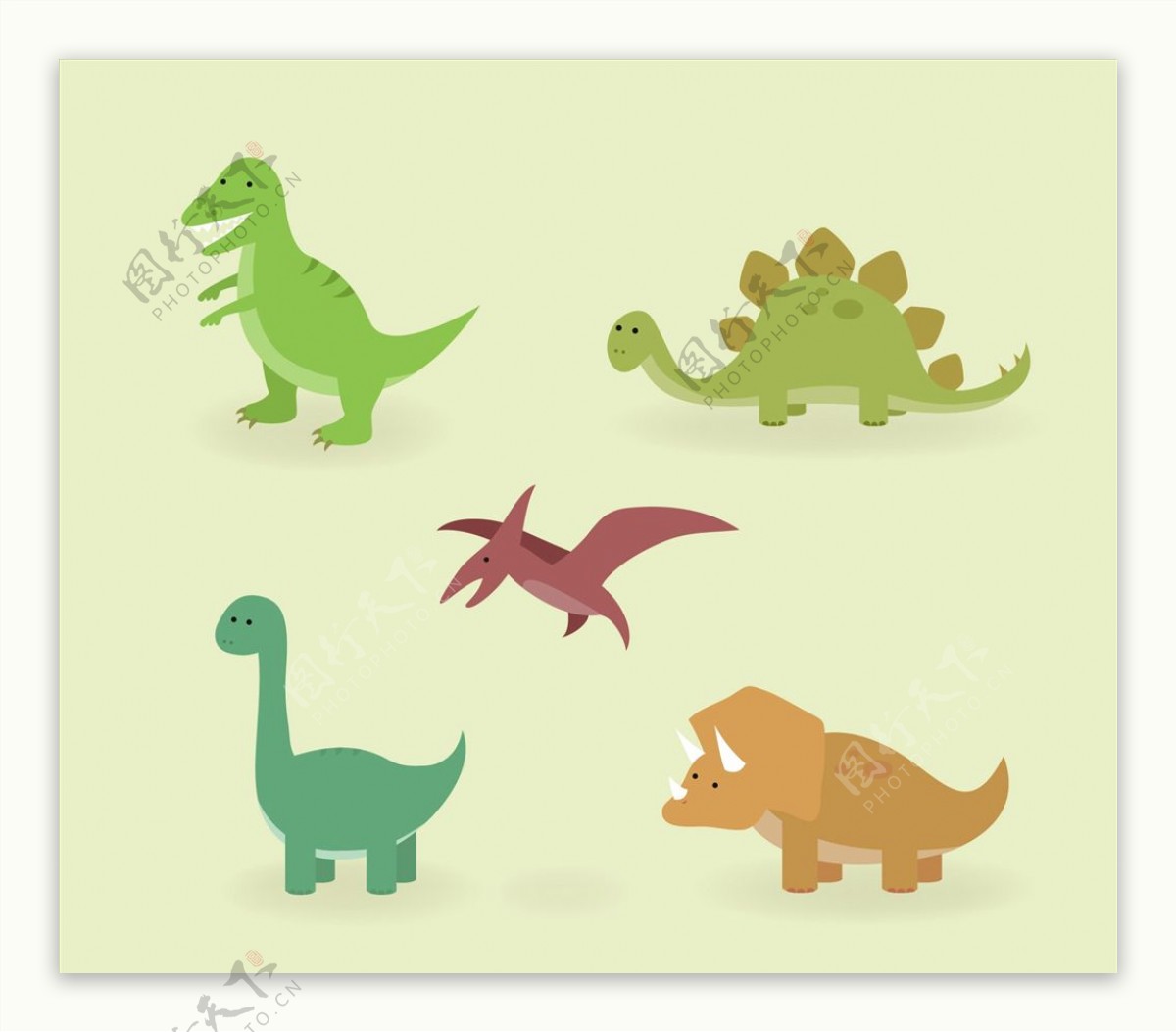 可爱恐龙集