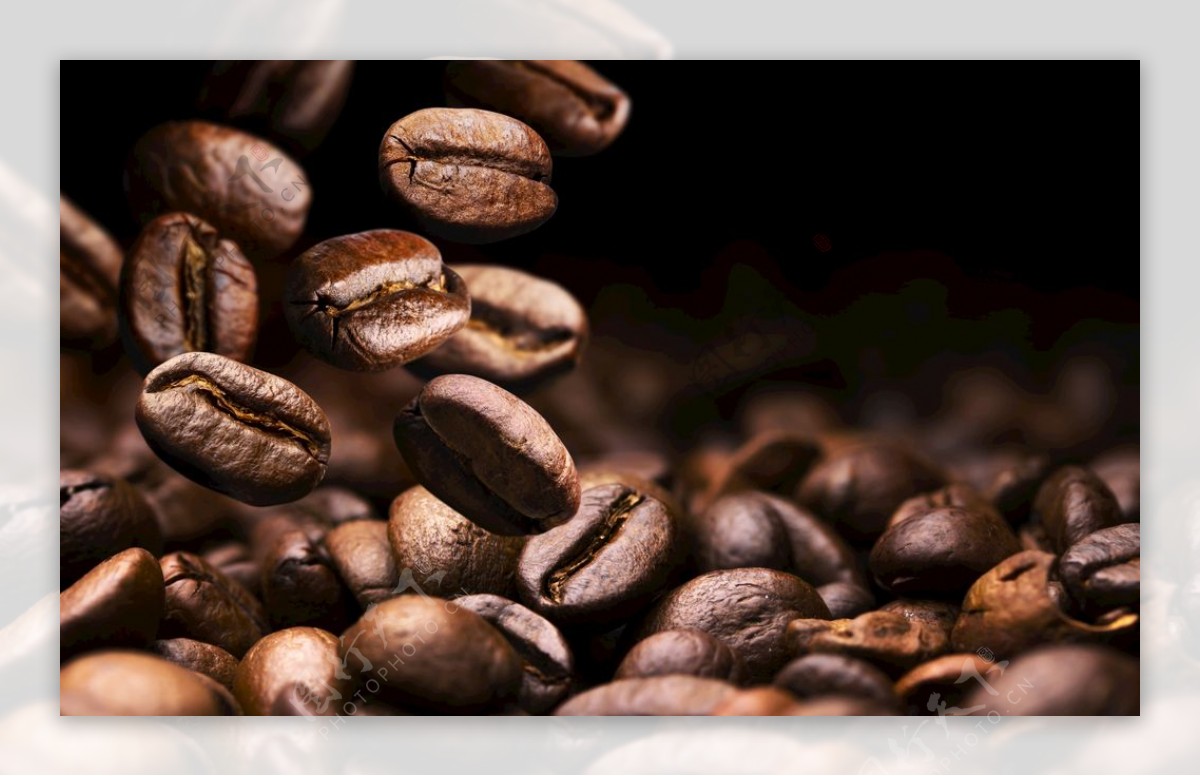 咖啡豆高清摄影