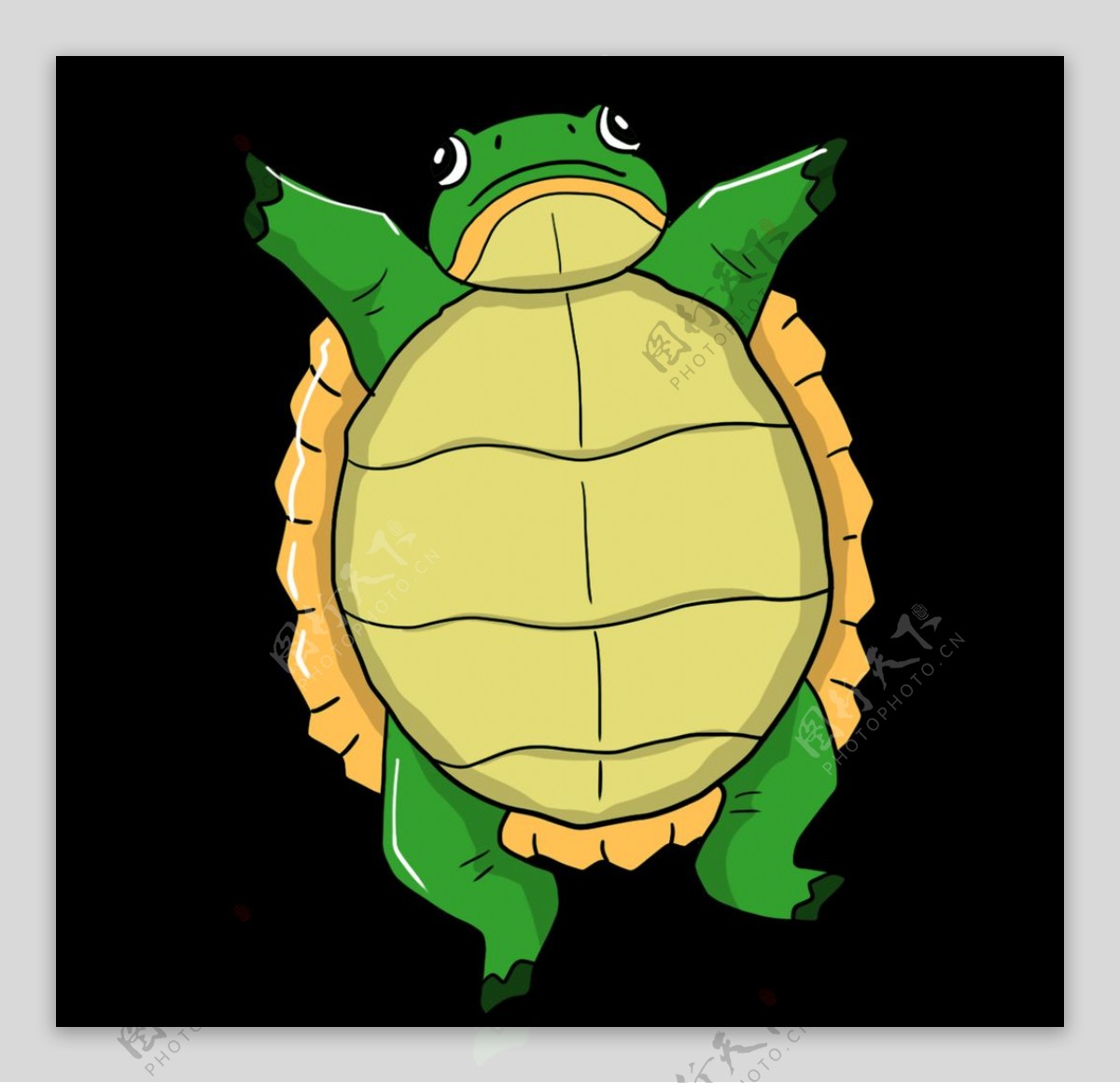 向量卡通背著木板的烏龜, 烏龜剪貼畫, 卡通矢量圖, 彩繪的烏龜向量圖案素材免費下載，PNG，EPS和AI素材下載 - Pngtree