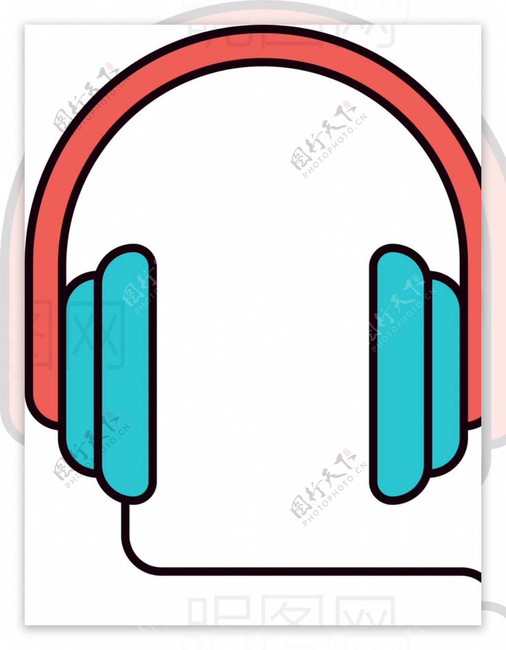 耳机设计图__网页小图标_标志图标_设计图库_昵图网nipic.com