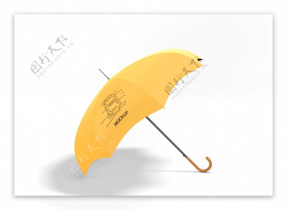 雨伞样机图片