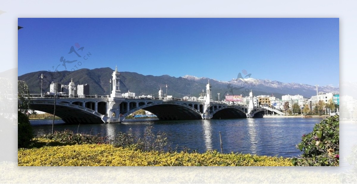 洱海大桥图片