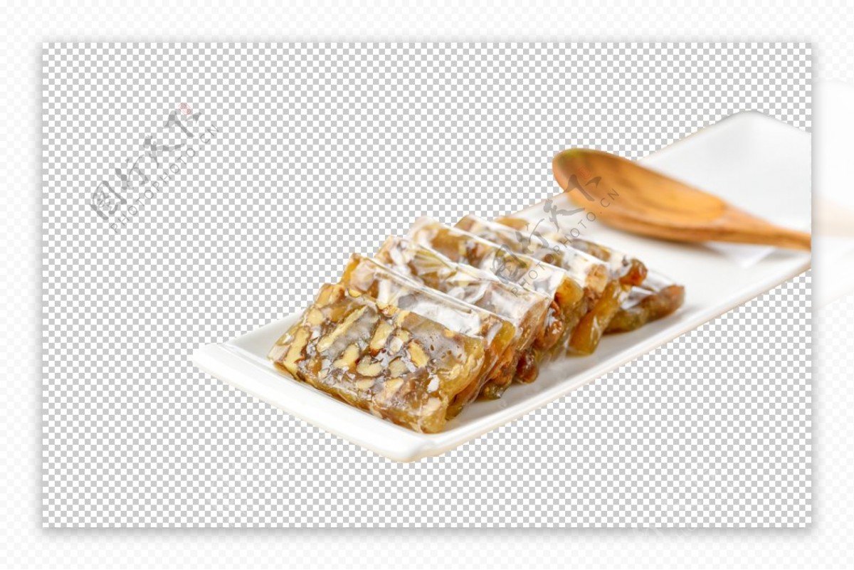 阿胶糕美食食材海报素材图片