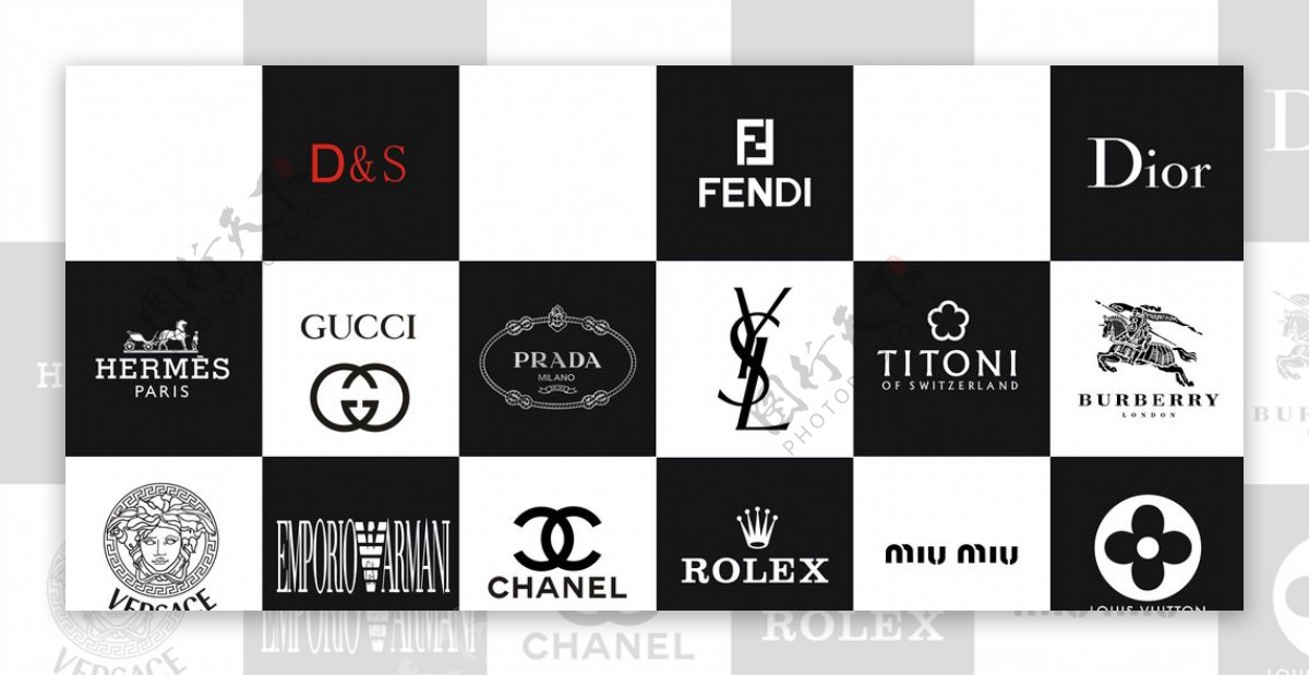 奢侈品牌logo图片