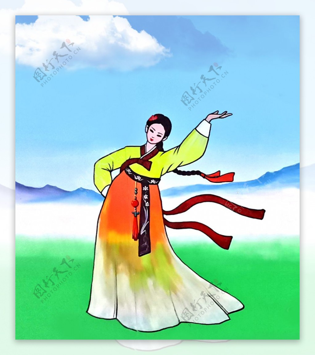 朝鲜族图片