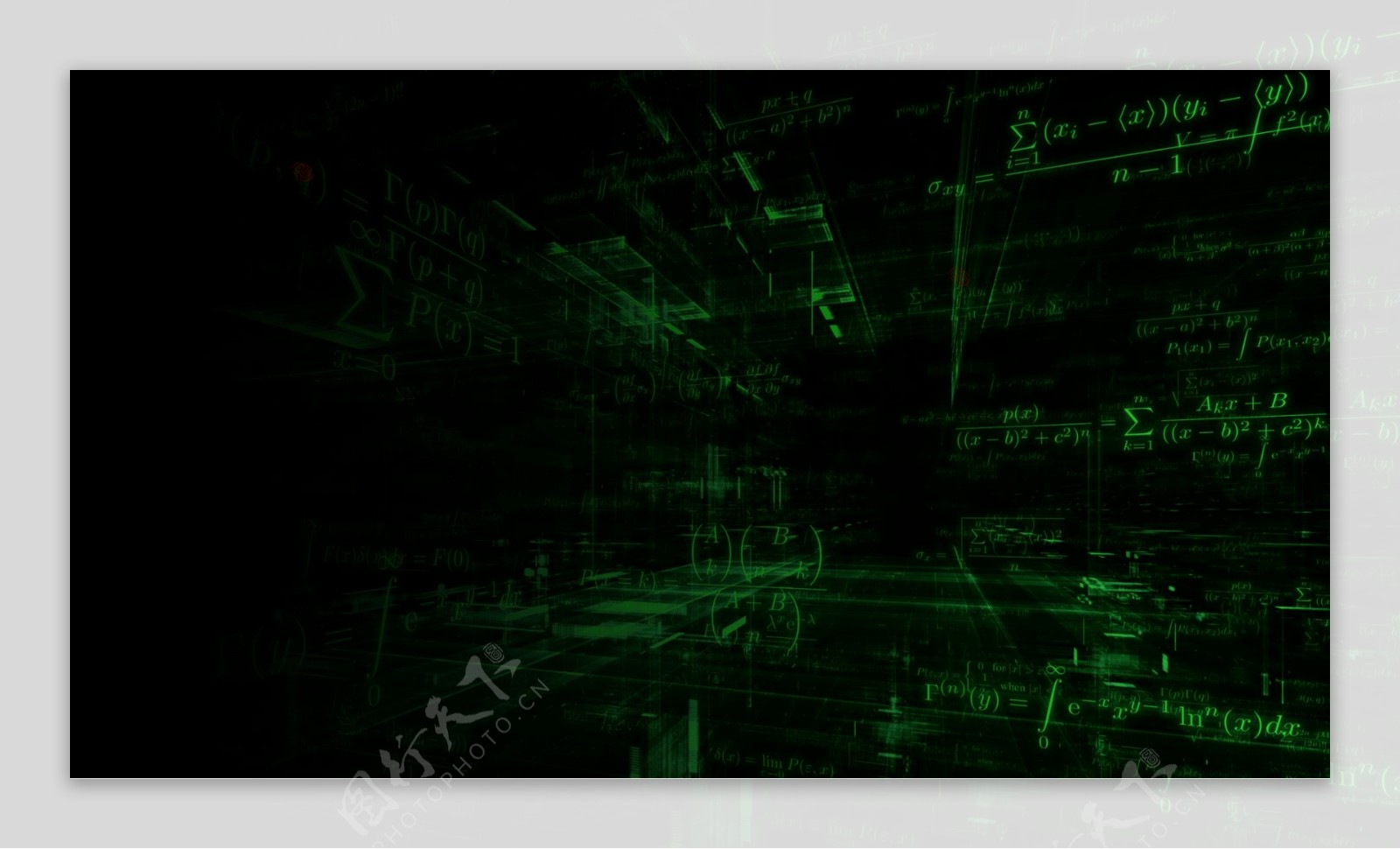 三维数字背景电脑壁纸图片