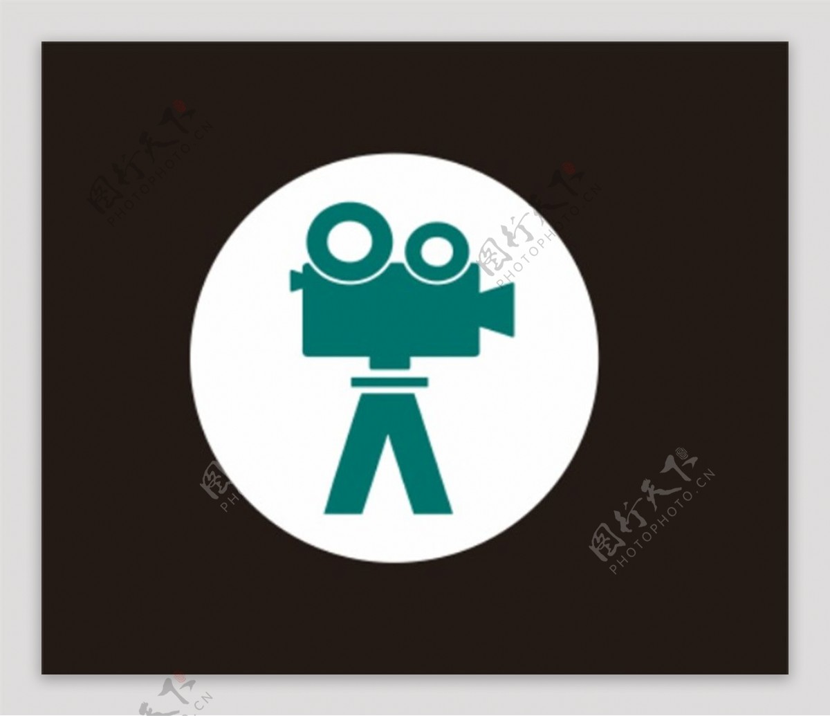 摄像机logo灯箱图片
