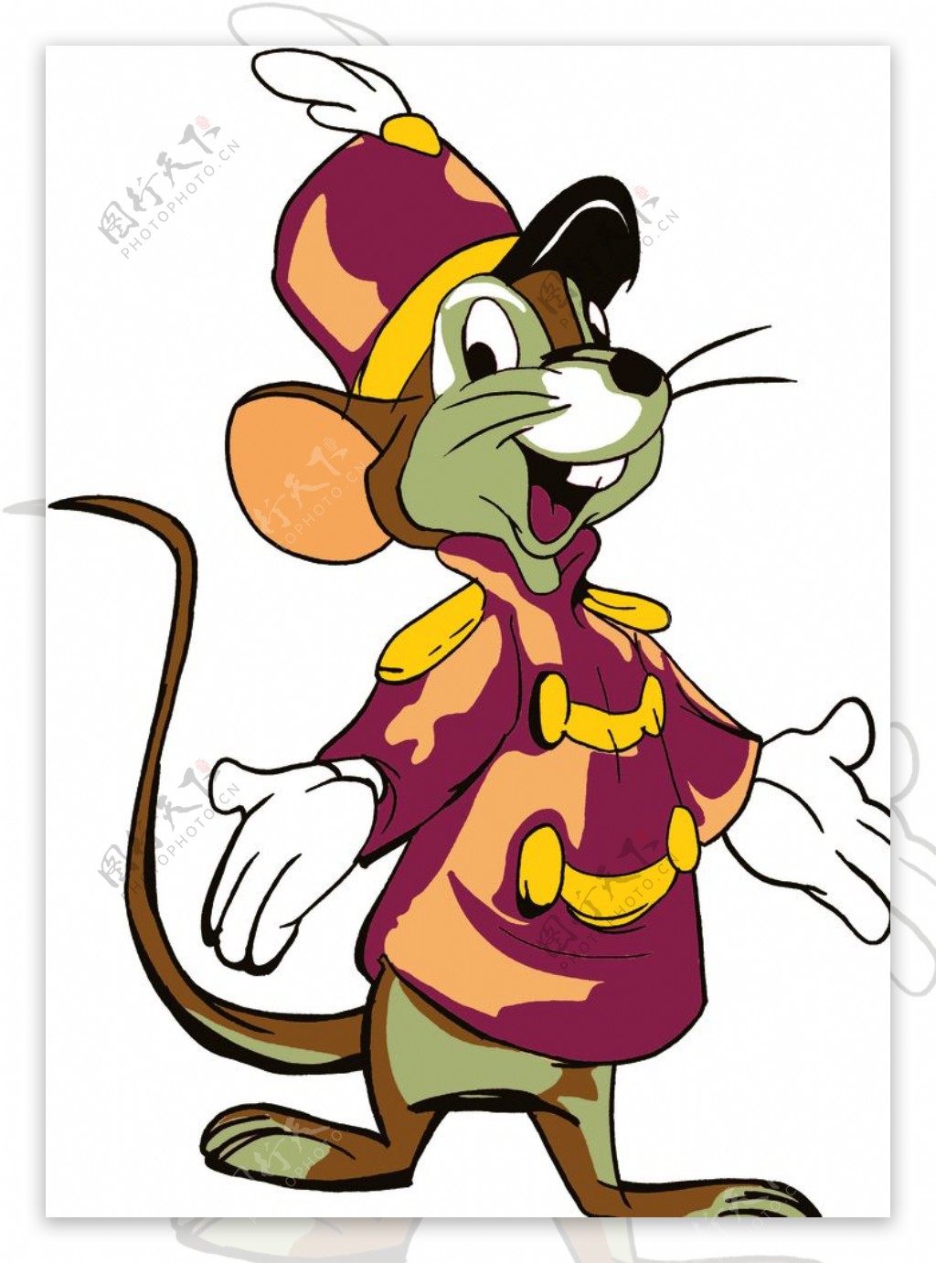 老鼠帽子裁片图片