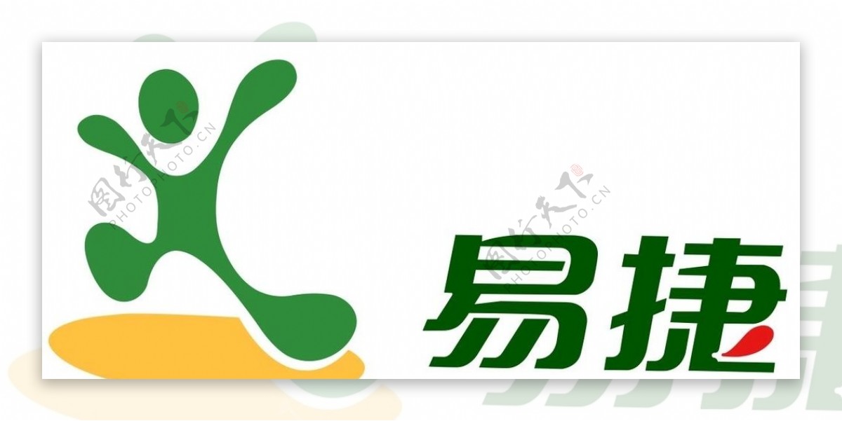 矢量易捷便利店logo图片