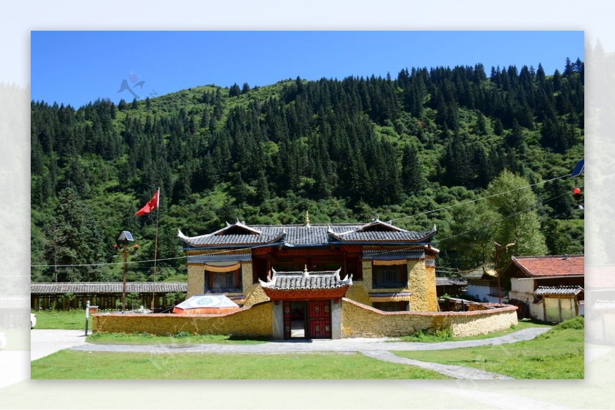 藏式住宅图片