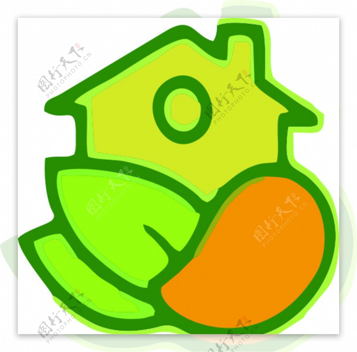 logo房子蔬菜水果图片