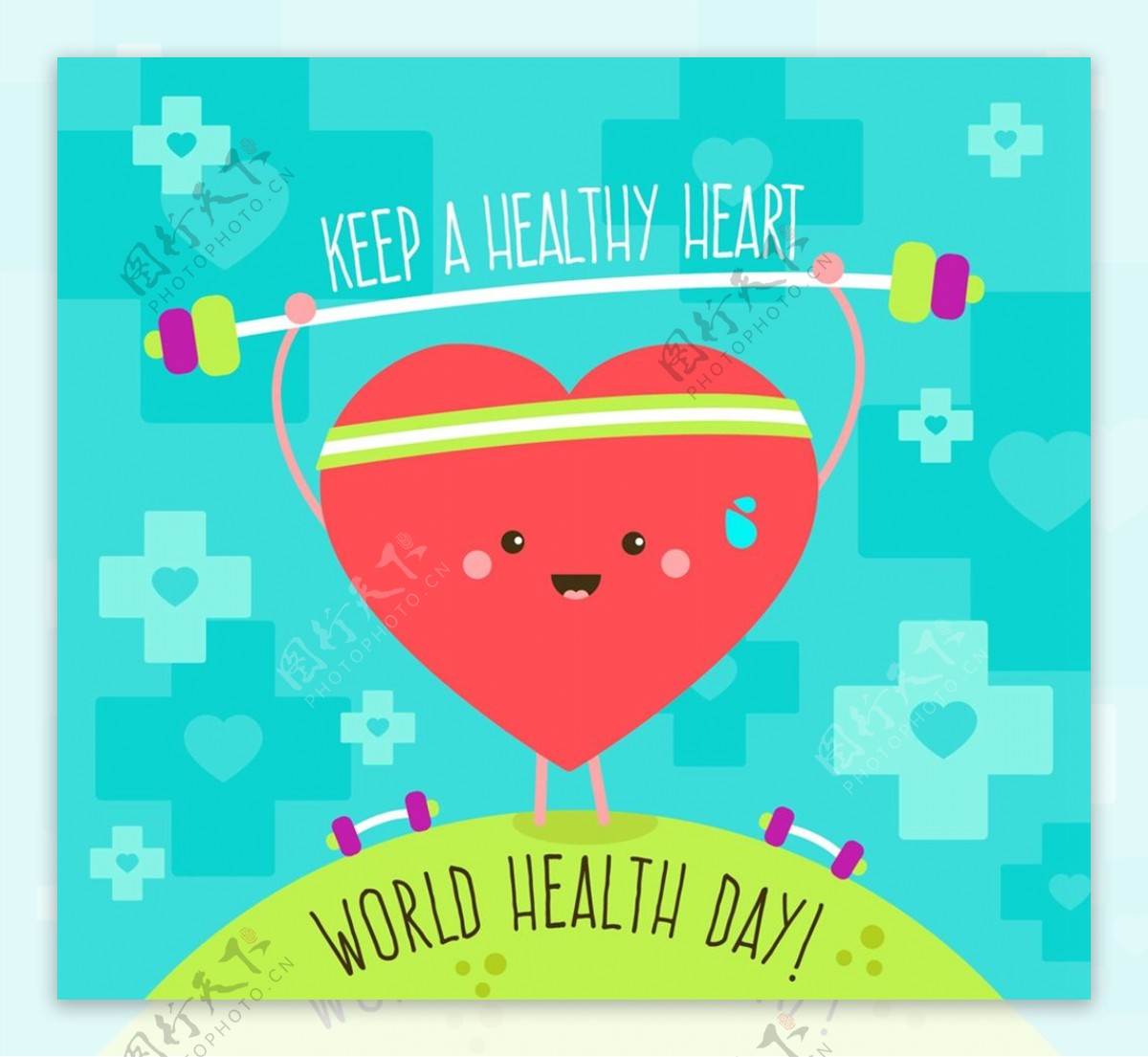 创意世界健康日图片
