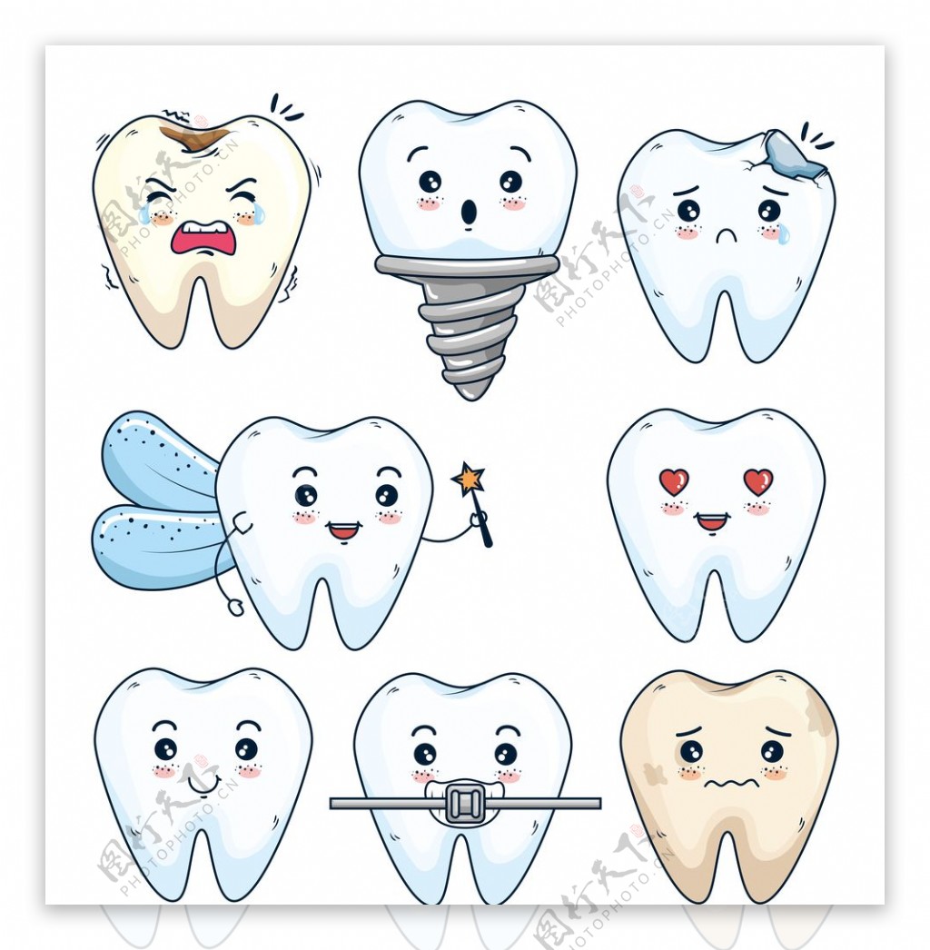 牙齿口腔医科图片