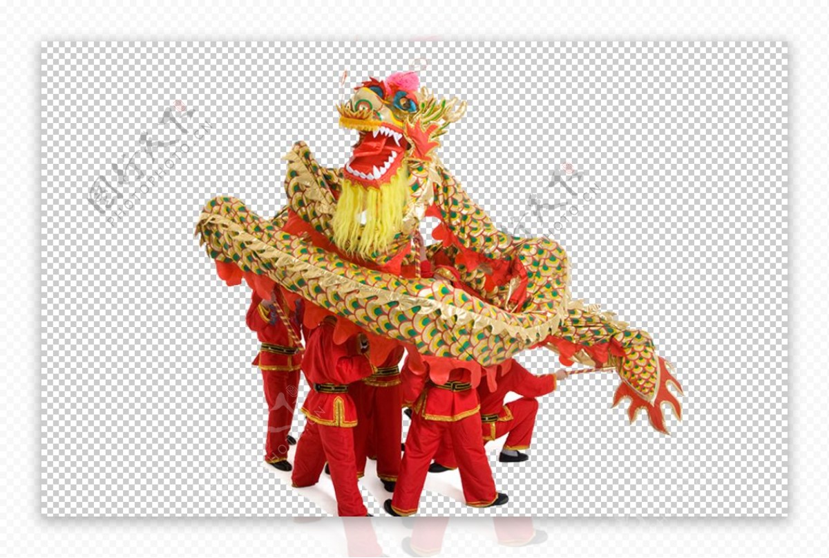 春节舞狮图片