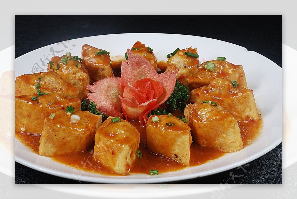 豫菜千岁豆腐图片