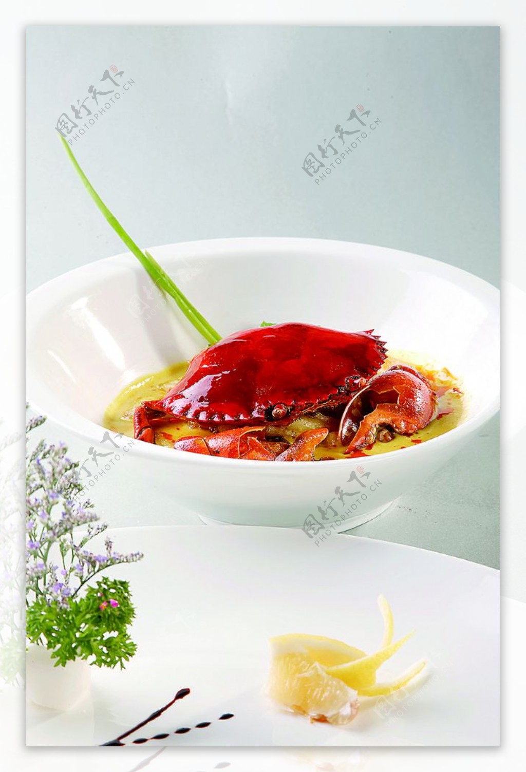 浙菜咖喱年糕蟹图片