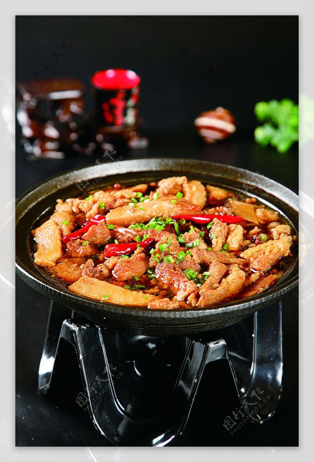 南北热菜铁锅酥肉图片