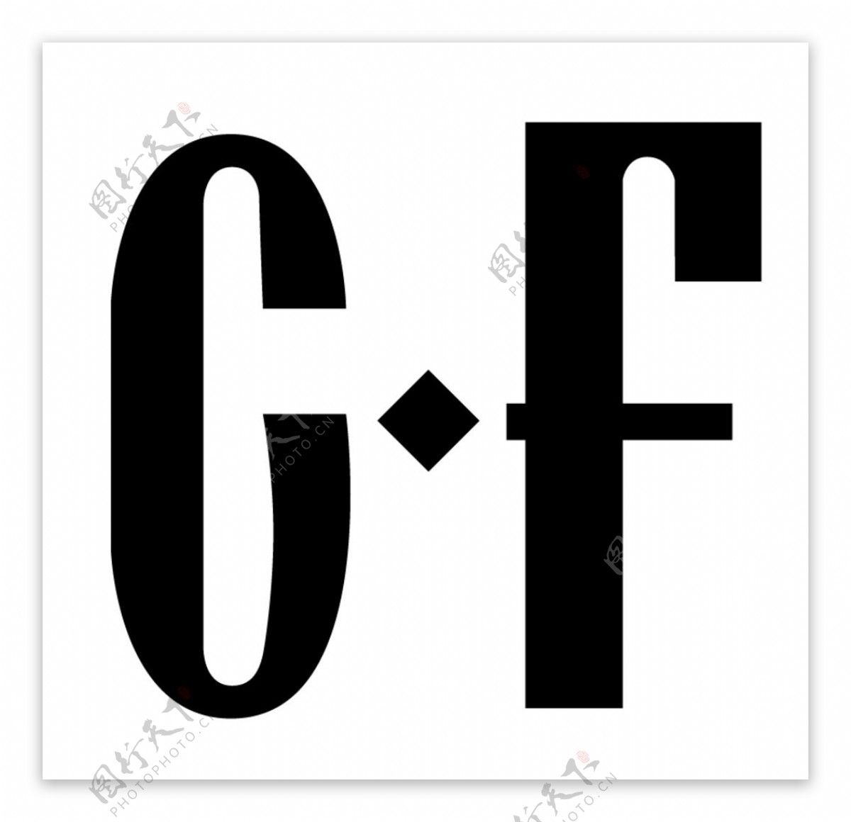 CF字母图片