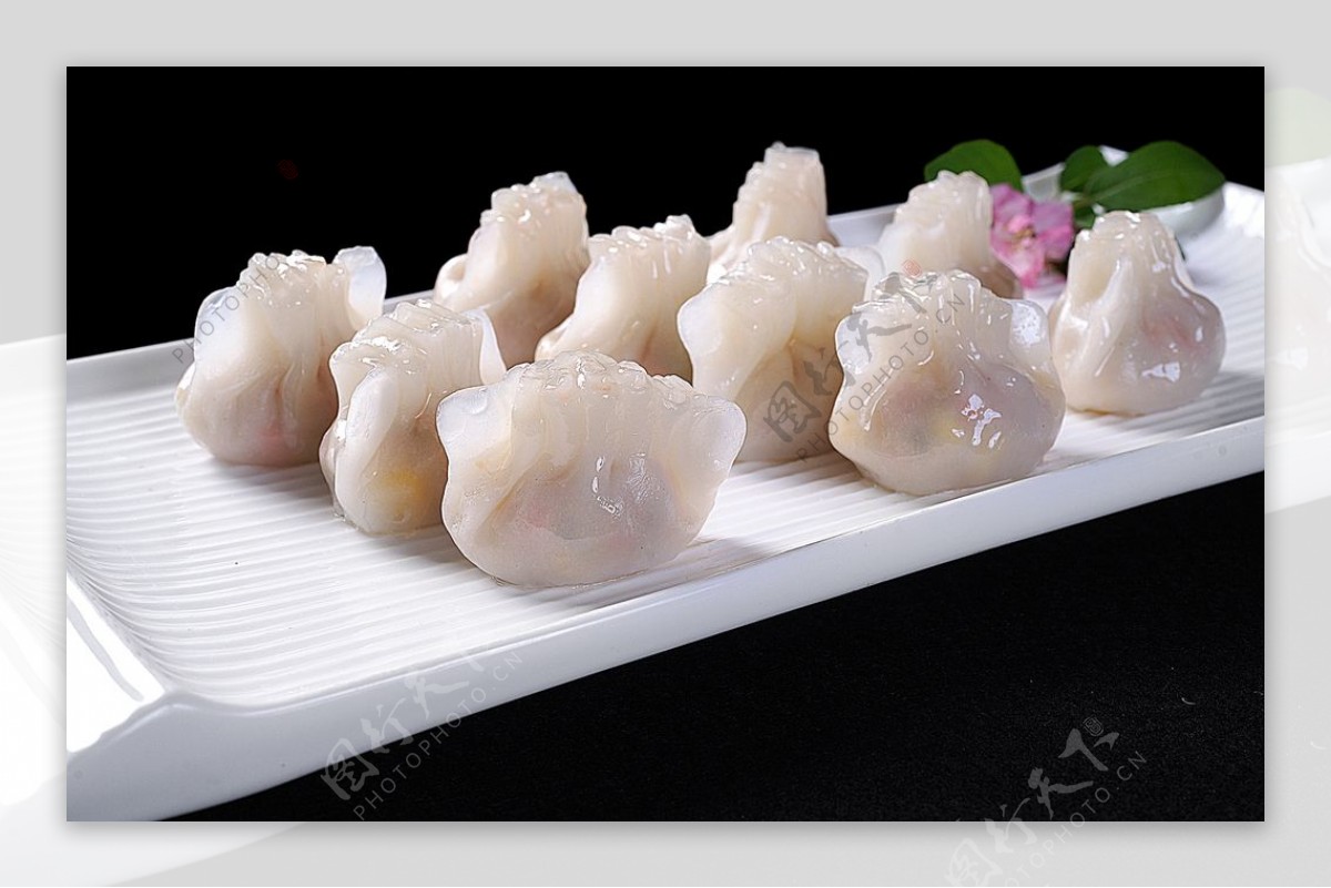 小吃海皇虾饺图片