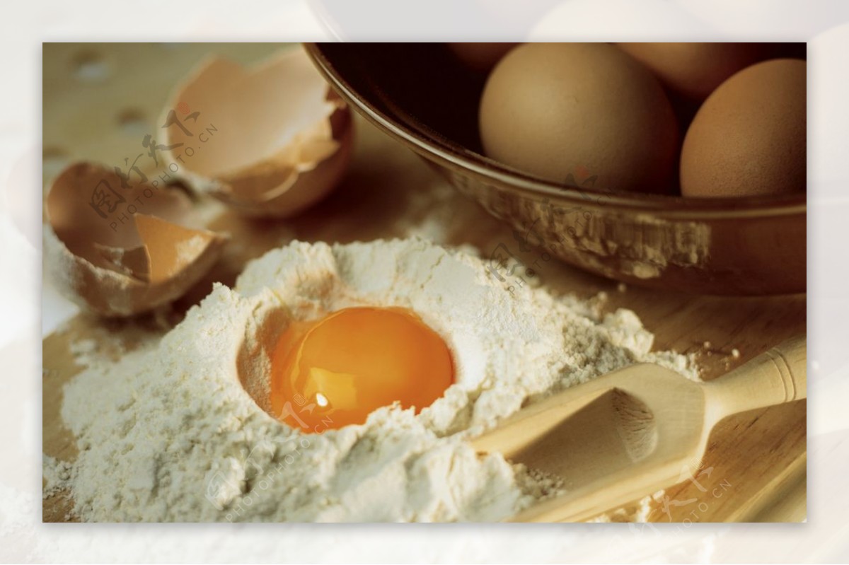 鸡蛋蛋黄蛋清食材背景海报素材图片