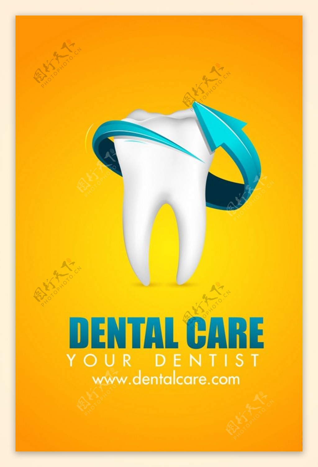 牙齿医疗海报图片
