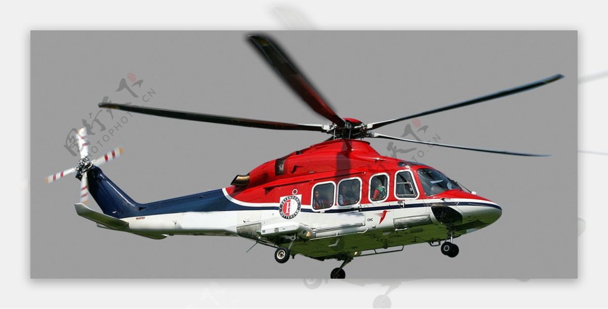 飞机直升机红色飞机透明底图片