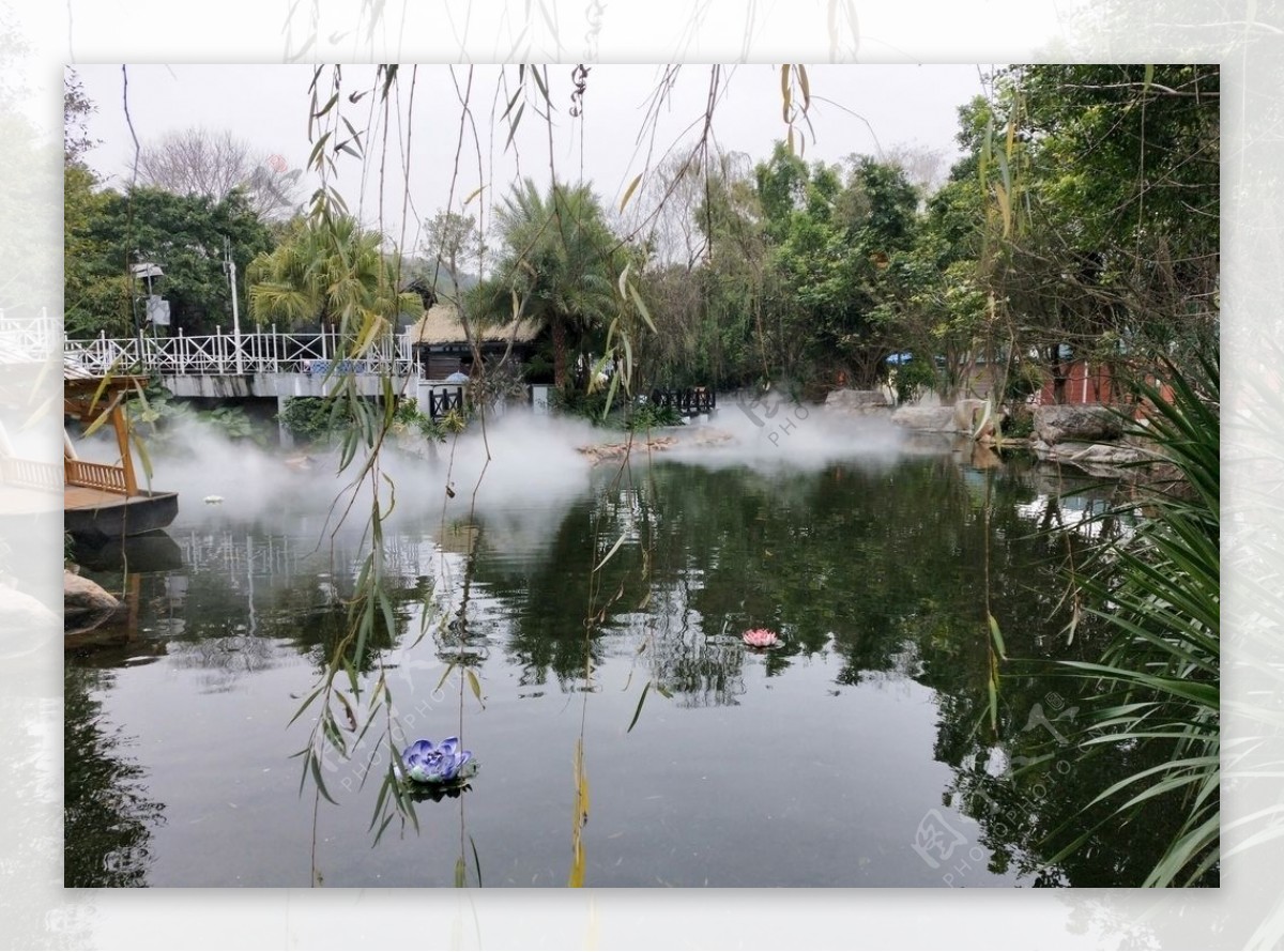 柳州凤凰河温泉图片