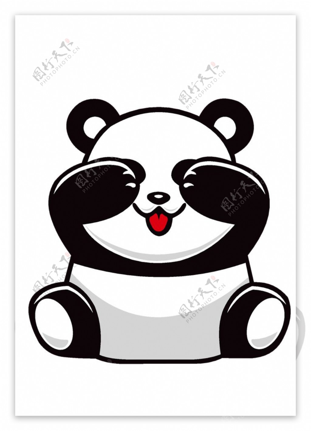 沙雕熊猫头系列表情包，拿图点赞